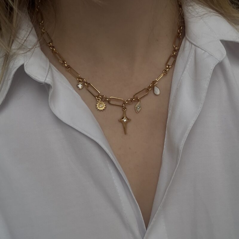 Cluster Charm Necklace