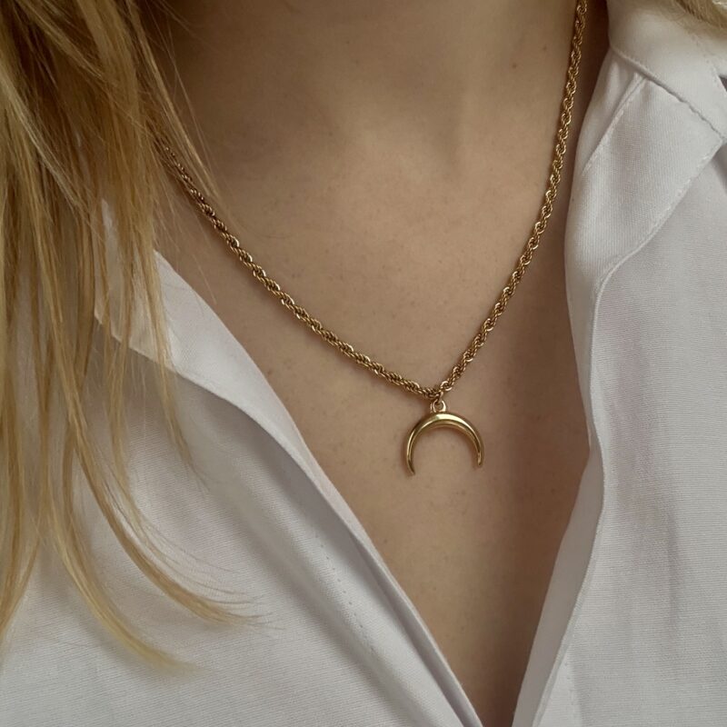Crescent Moon Necklace