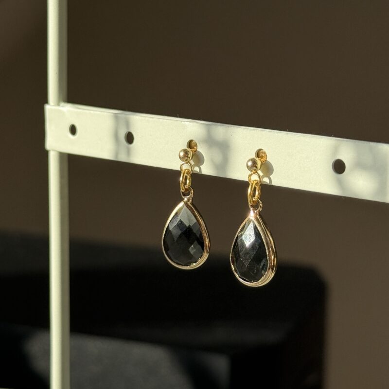 Midnight Drop Earrings