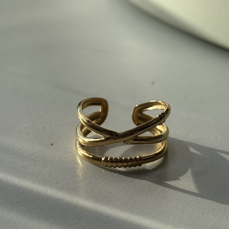 Double Layers Ring